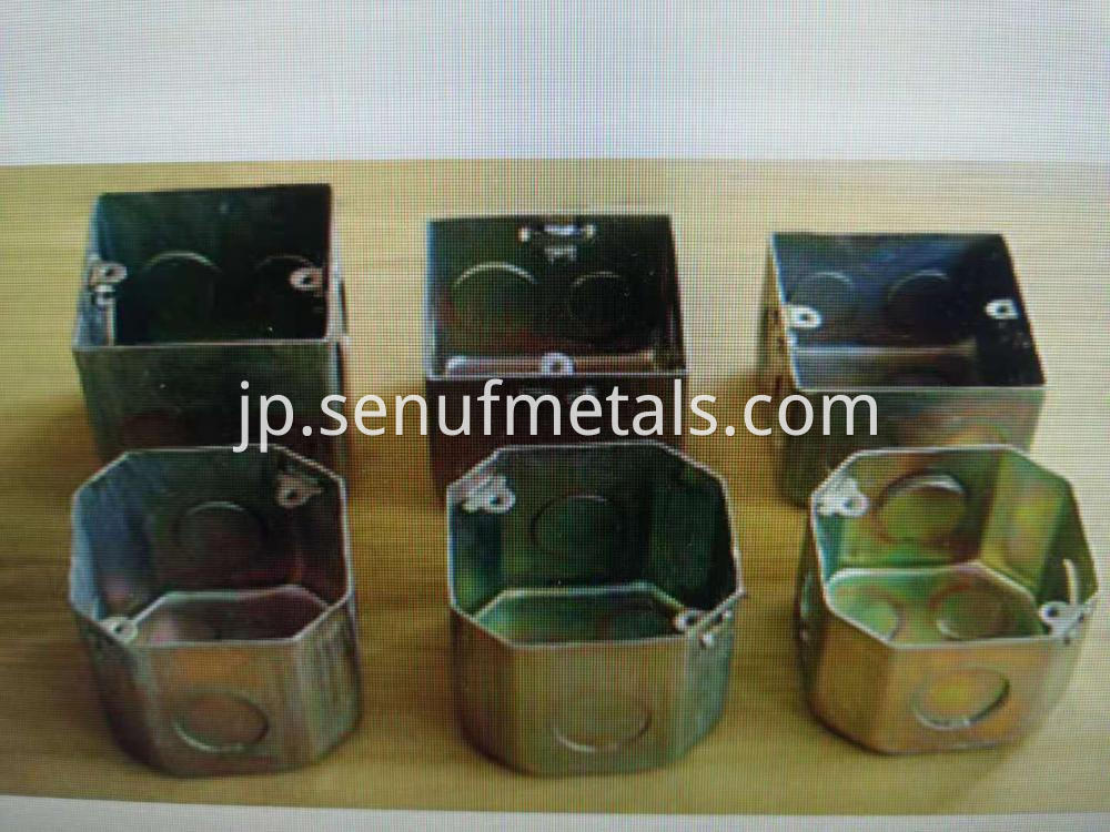 Square Electrical Box Steel Boxmetal Outlet Box Utility Box Conduit Box